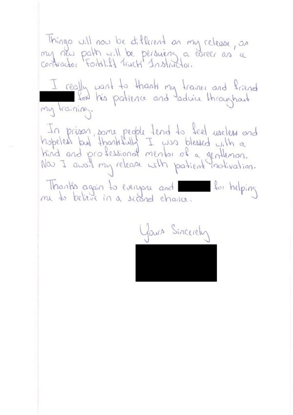 Learner Testimonial